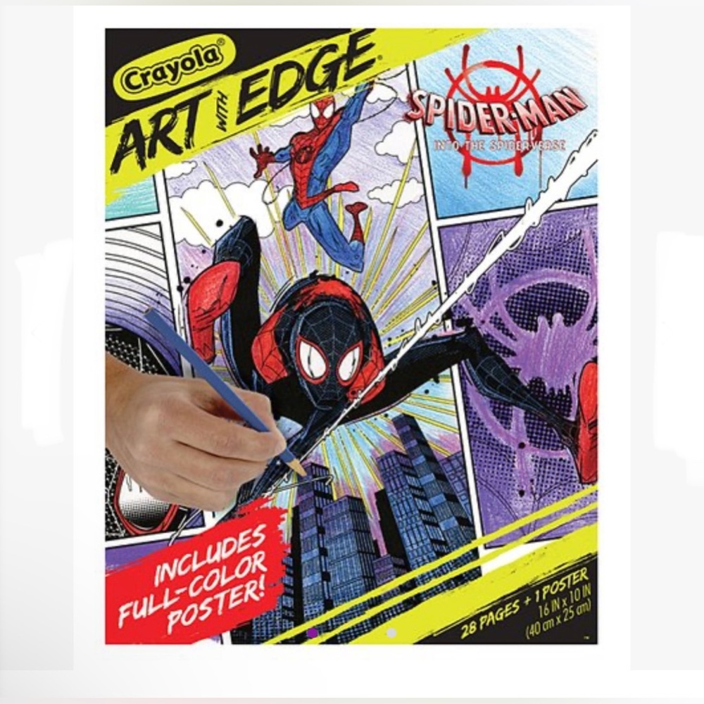 Crayola | Art With Edge | Spider-Man - Into The Spider Verse